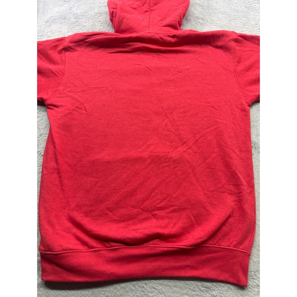 Ole Miss Rebels Hoodie Mens Large Red Rivalry Threads NCAA Collegiate Pullover - Picture 3 of 3